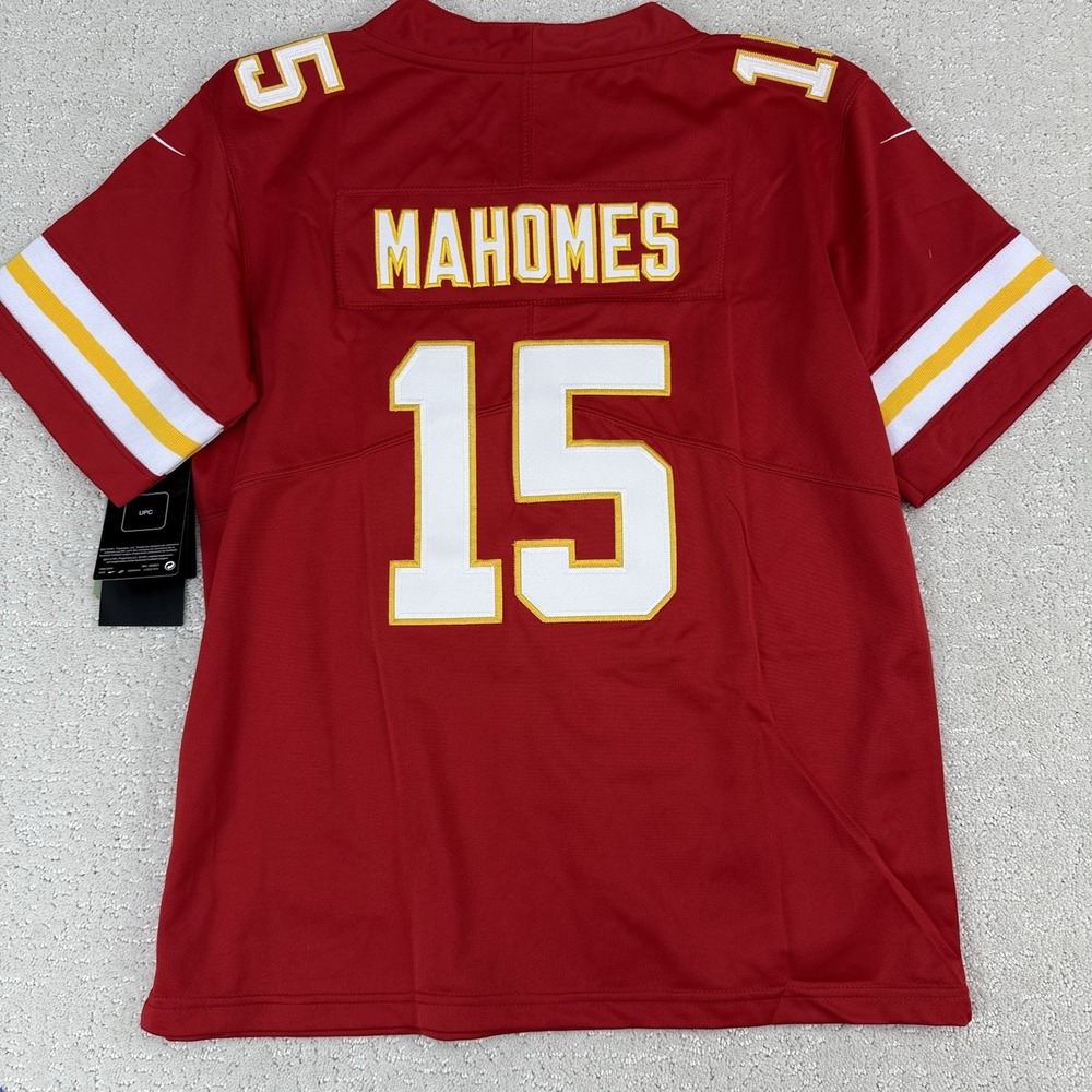 Nike Chiefs Mahomes 15 Jersey Kids XL NWT Fits Womens XS-S Red NFL Nike $130